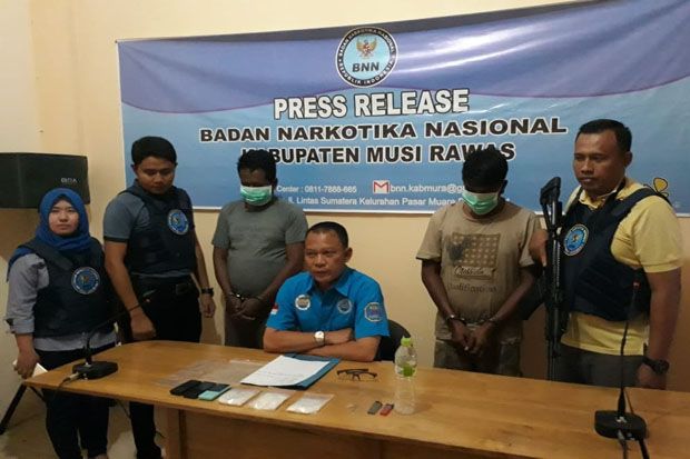 BNN Mura Tangkap Dua...