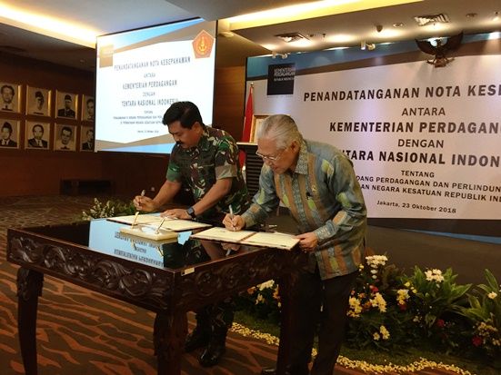 Kemendag Gandeng TNI...