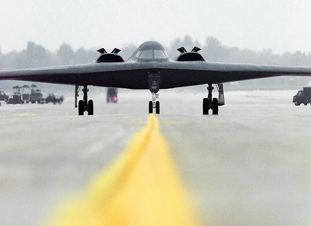 US B-2 Stealth Bomber...