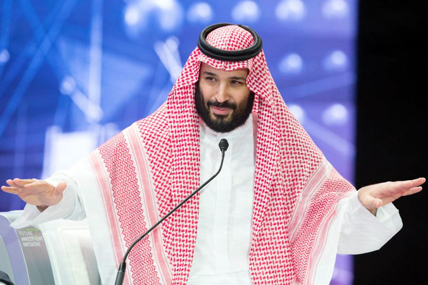 Putra Mahkota Saudi...