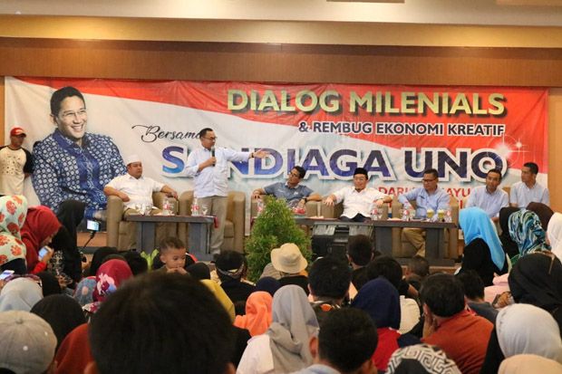Sandiaga dan Sudirman...