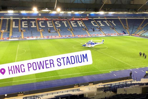 Helikopter Pemilik Leicester...