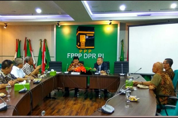 Fraksi PPP Terima Audiensi...