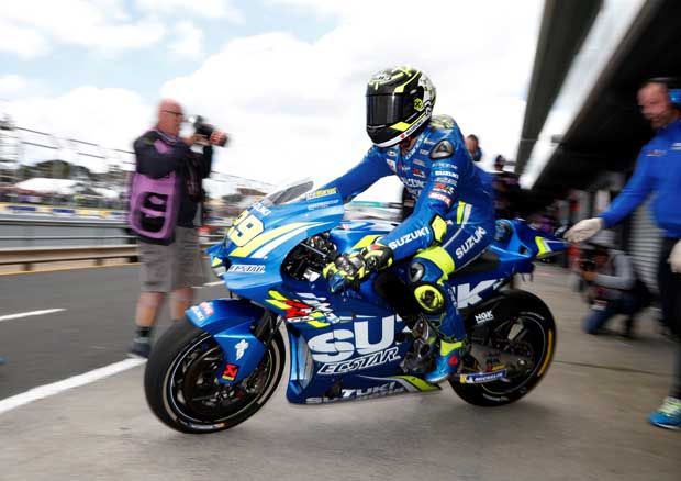 Andrea Iannone Bingung...