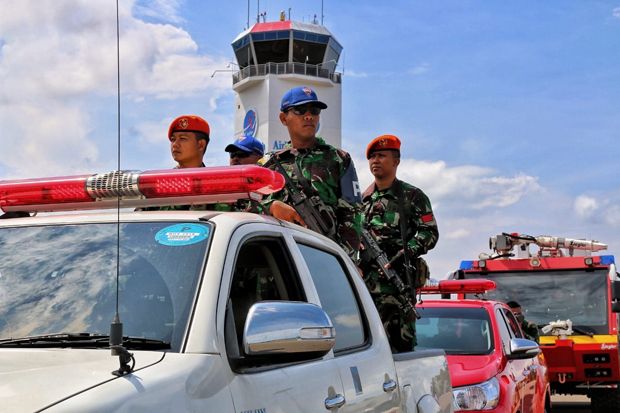 Lanud RHF Siapkan Tim...