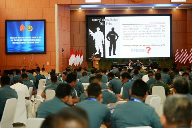 Sinergitas TNI-Polri...