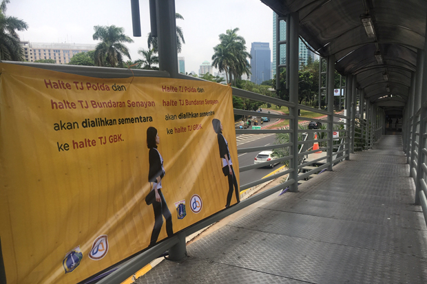 Tiga JPO Dipercantik,...