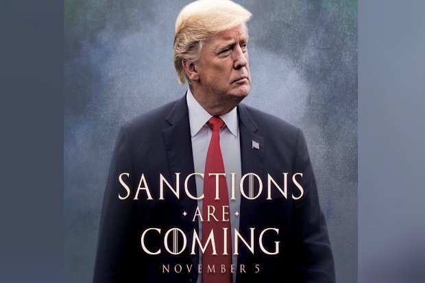 Sanctions are coming,...