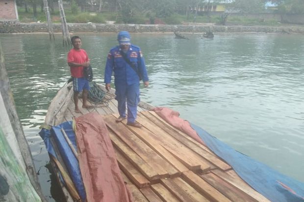 Angkut Kayu Olahan,...
