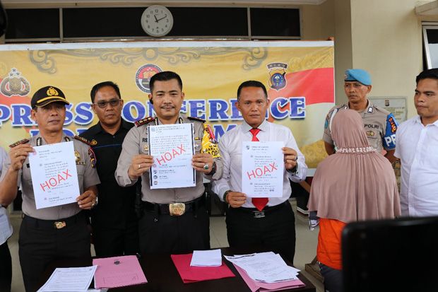 Sebarkan Hoaks Penculikan...