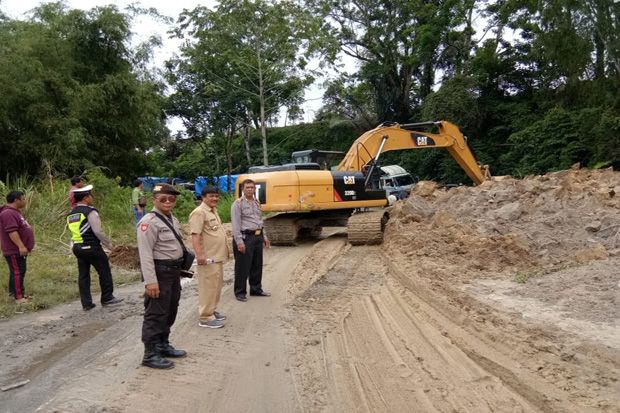 Jalan Nasional di Simalungun...