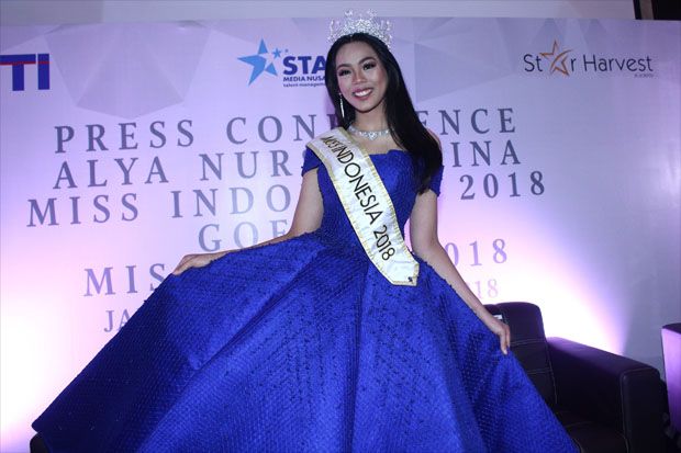 Miss Indonesia Alya...