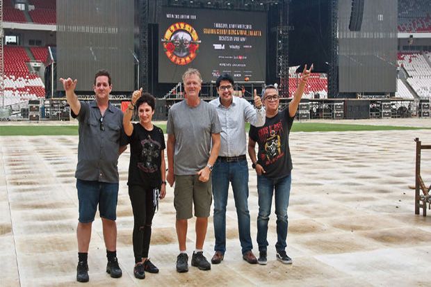 Grup Band Guns N Roses...