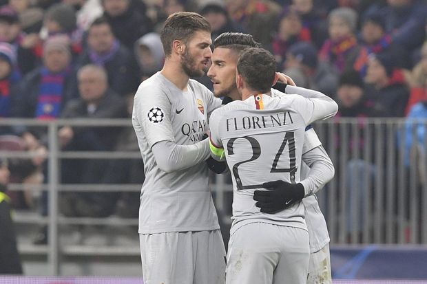 Bungkam CSKA, Roma Sementara...