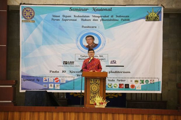 Mendagri: Kuncinya Satu,...