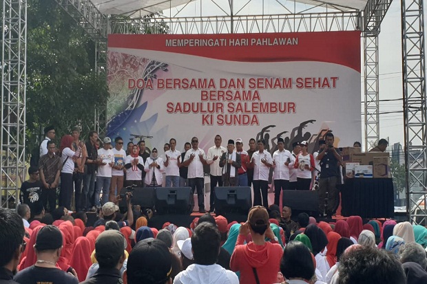 Senam Bareng Ribuan...