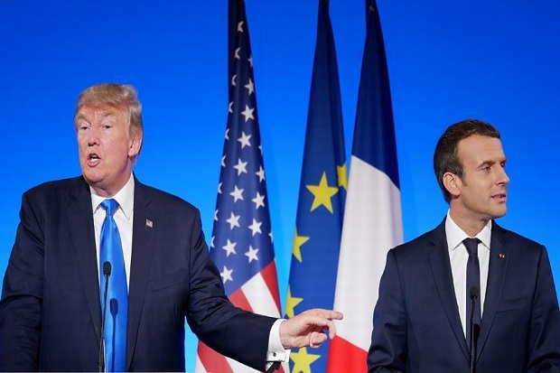 Trump Kecam Ide Prancis...