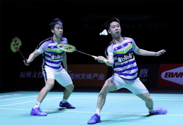 Marcus/Kevin Bawa Pulang...
