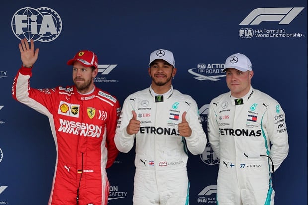Hamilton Segel Posisi...