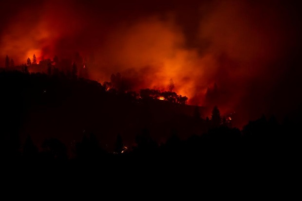 Kebakaran California...
