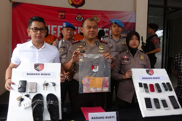 Lima Pelaku Pencurian...
