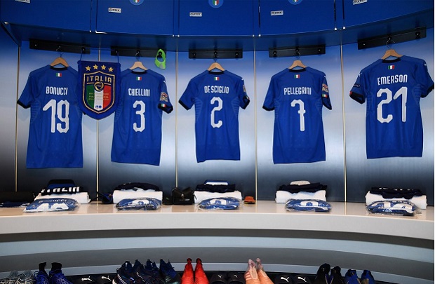 Susunan Pemain Italia...