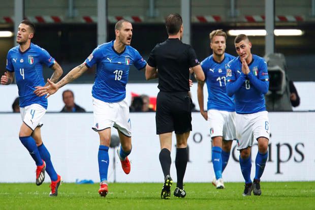 Tahan Imbang Italia,...