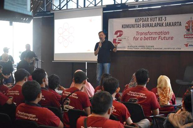 Ratusan Komunitas Bukalapak...