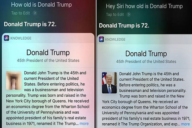 Profil Donald Trump...