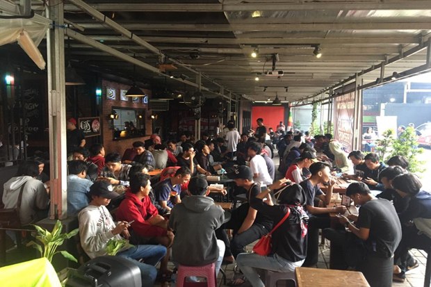 Pendukung Milenial Jokowi...