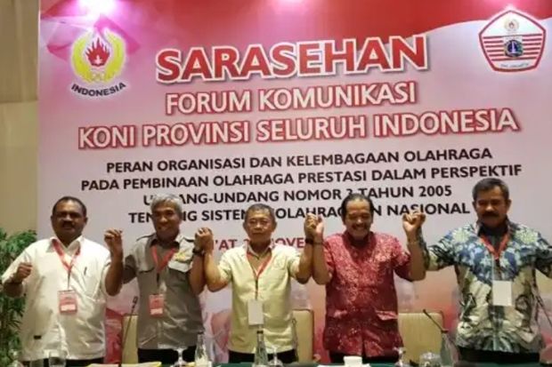 KONI Provinsi dan Dispora...