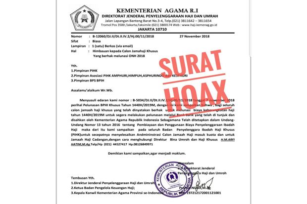 Jamaah Haji Khusus Diimbau...