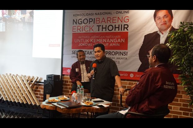 Erick Thohir Ajak Milenial...