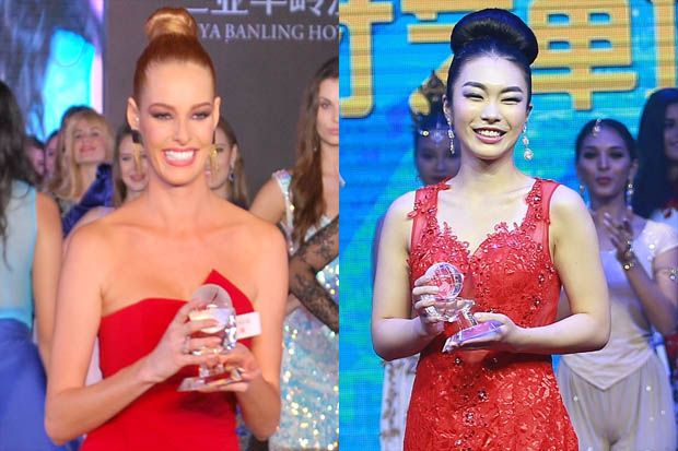 Dua Kontestan Miss World...