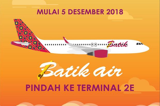 5 Desember, Batik Air...