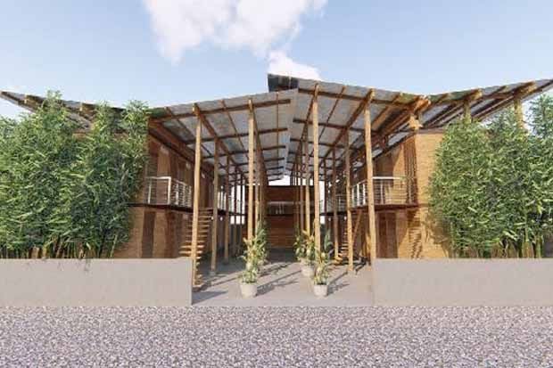 Rumah Bambu untuk Kawasan...