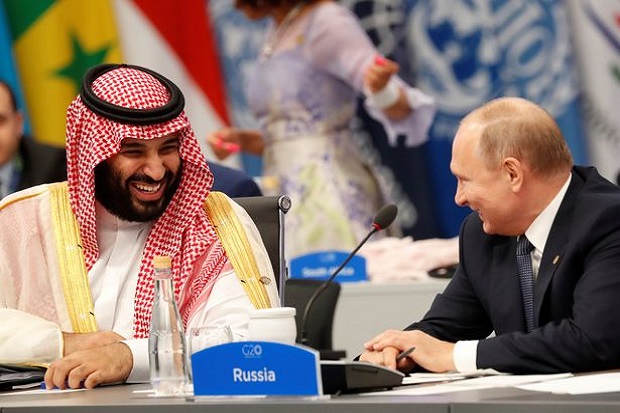 Saat Putin-MBS Saling...