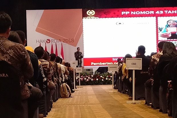 Di Hakordia, Jokowi...