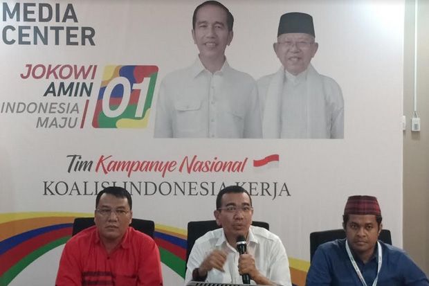TKN Jokowi-Maruf Desak...