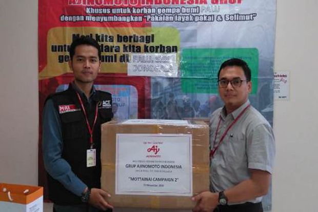 Ajinomoto Peduli Korban...