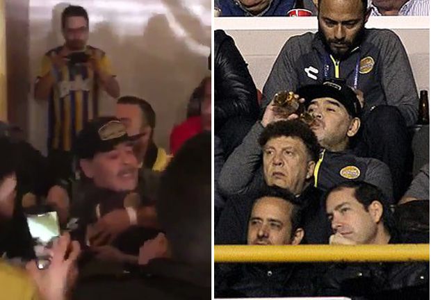 Maradona Jotos Wartawan