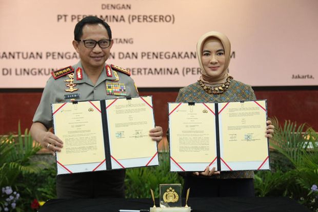 Polri-Pertamina Lakukan...
