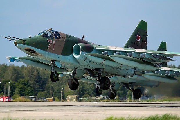 Jet Tempur Su-25 Armenia...