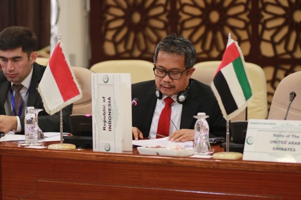 Di Sidang OKI, Indonesia...