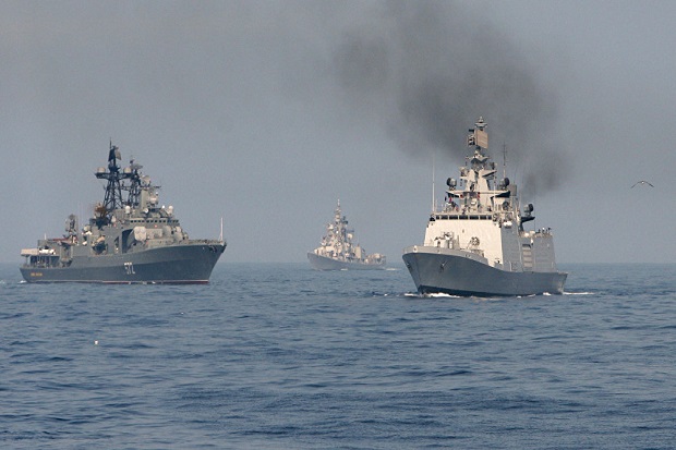 Kapal-kapal Perang Rusia...