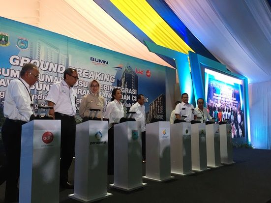 Tiga BUMN Bangunan Hunian...