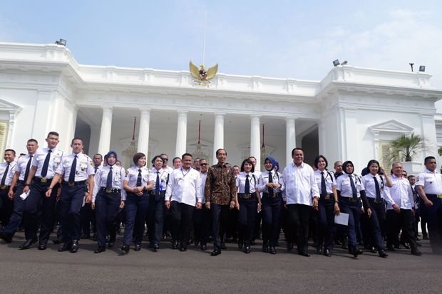 Jokowi: Satpam Adalah...