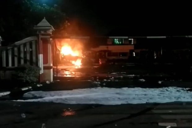 Perusakan Polsek Ciracas,...