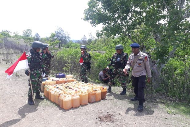 TNI-Polri Temukan BBM...