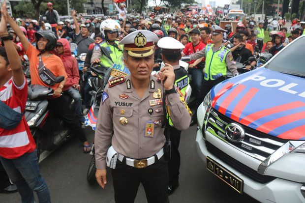 Meriah, Konvoi Jakmania...